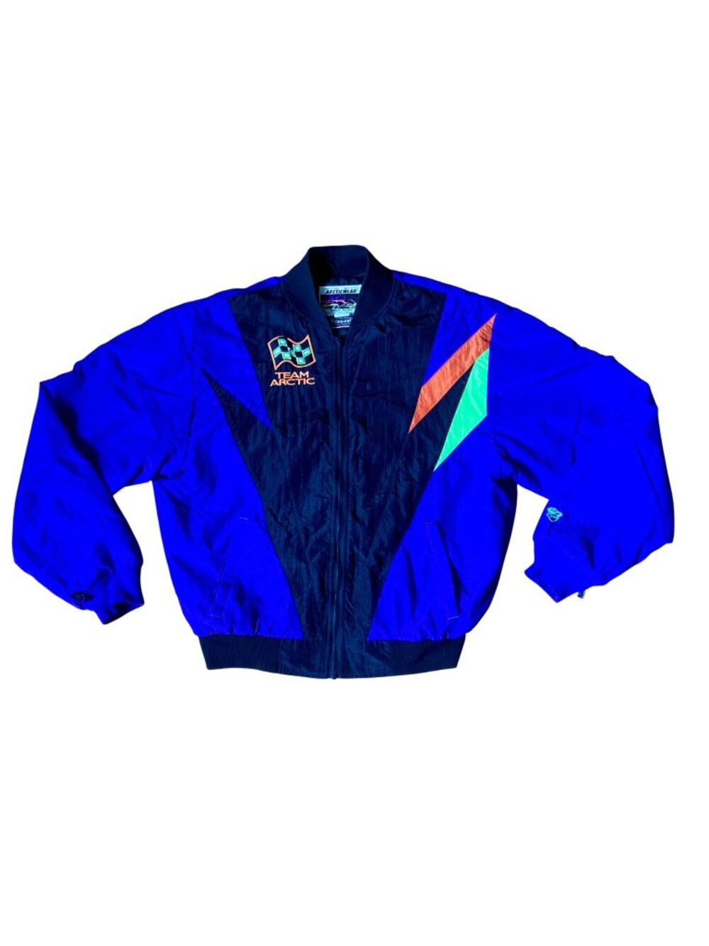 Vintage Arctic Cat Team Arctic Snowmobile Spring Jacket Men's Large 4981-004